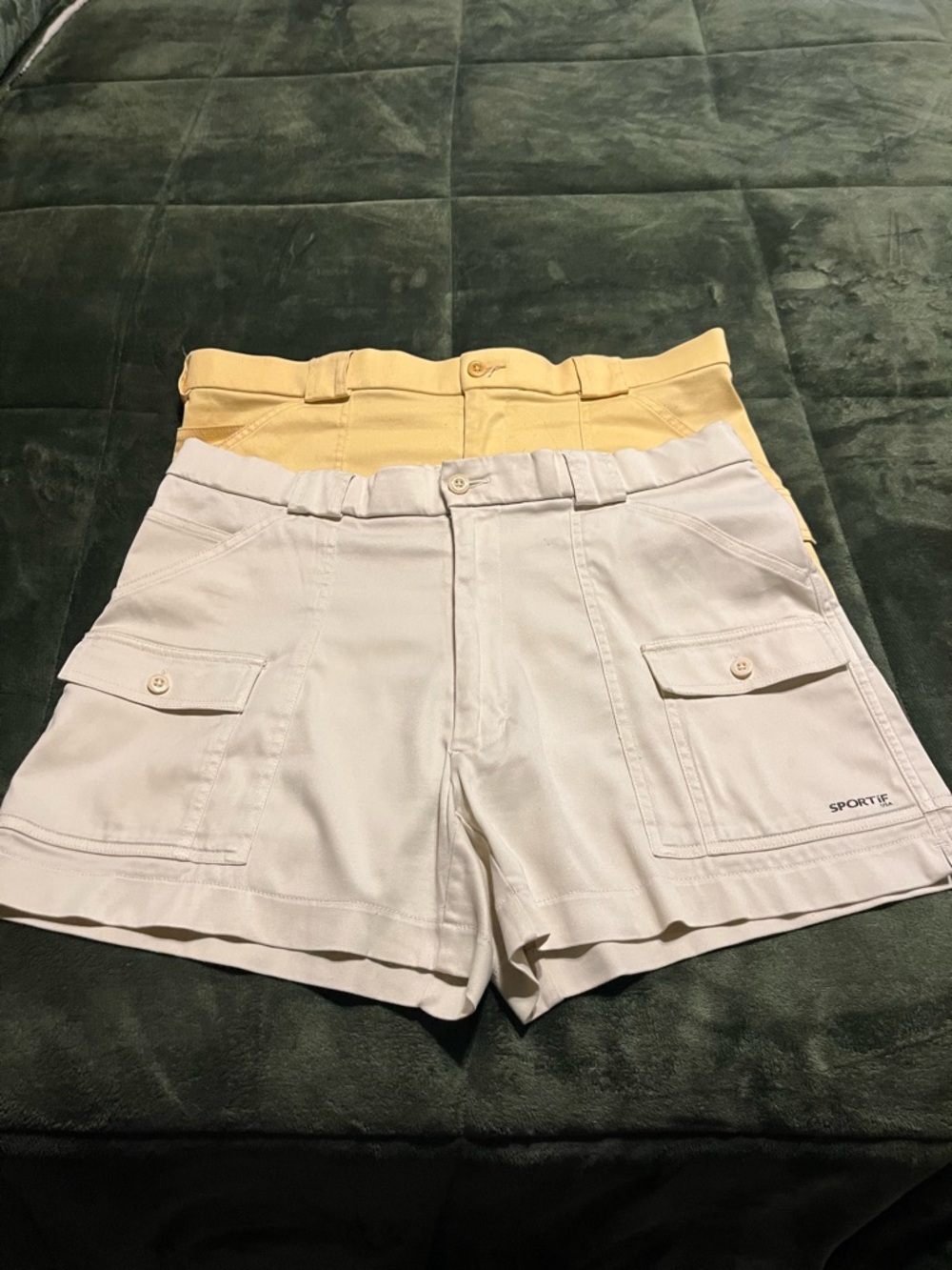 Men’s Original Sportif USA Lot of 2 Cargo Utility Shorts